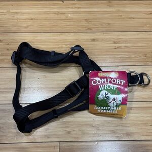 Comfort Wrap Adjustable Large Dog Harness - Black 26-40" girth